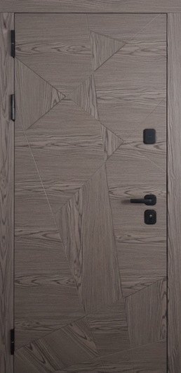 Стальная дверь с панелями МДФ со шпоном