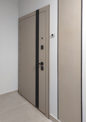 Квартирная дверь с МДФ RAL Квартирная дверь с МДФ RAL